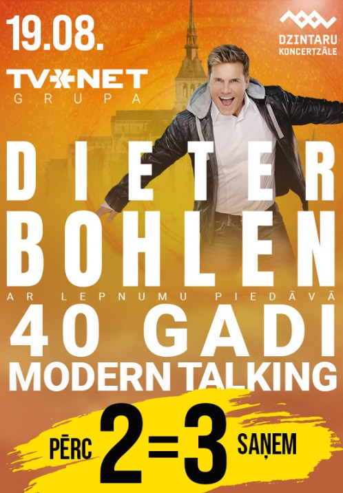 Dieter Bohlen. 40 years Modern Talking