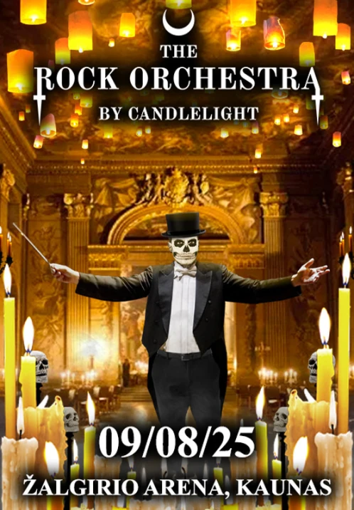 The Rock Orchestra By Candlelight | KAUNAS - 09.08.2025 - Kauno ...