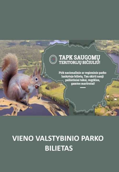 Varnių Regioninio Parko Lankytojo Bilietas - 31.12.2023 - Valstybiniai ...