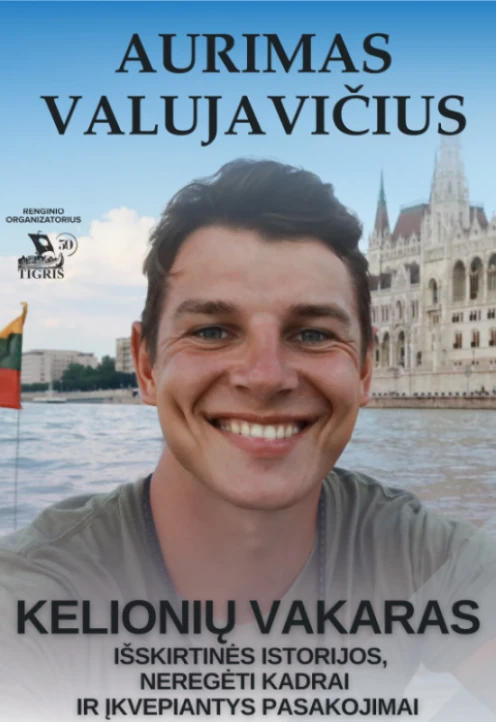 Aurimas Valujavičius. Kelionių Vakaras | Alytus - 10.11.2024 - Alytaus ...