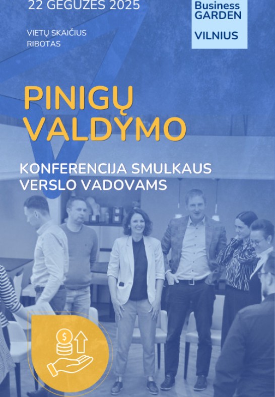 ONLINE bilietai | Pinigų valdymo konferencija