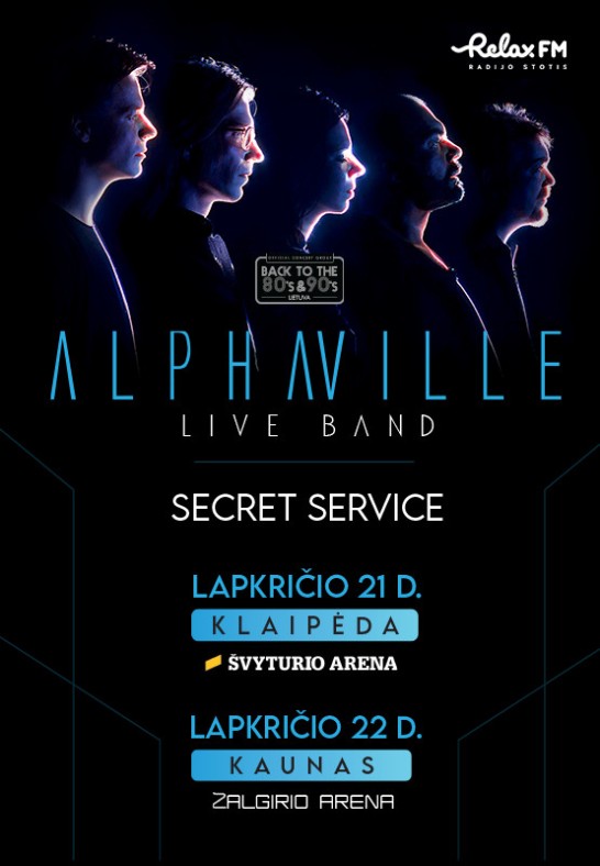 (Kaunas) ALPHAVILLE Best Of 40 Years! | SECRET SERVICE