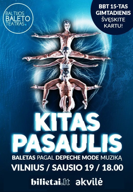 Baletas KITAS PASAULIS Pagal Depeche Mode muziką