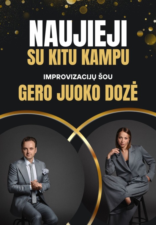 Gero juoko dozė. Teatras KITAS KAMPAS (PAPILDOMAS)