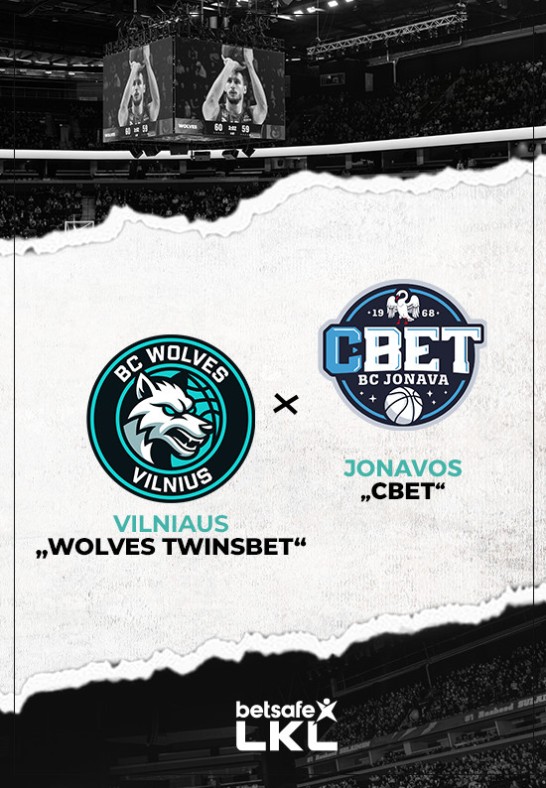 Vilniaus ''Wolves Twinsbet'' - Jonavos ''CBet''