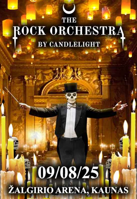 (ATŠAUKTAS) The Rock Orchestra by Candlelight | KAUNAS