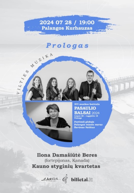 Prologas. Kamerinės muzikos koncertas