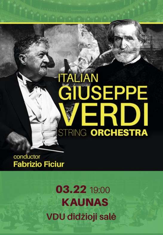 Italian Giuseppe Verdi String Orchestra | Klaipėda