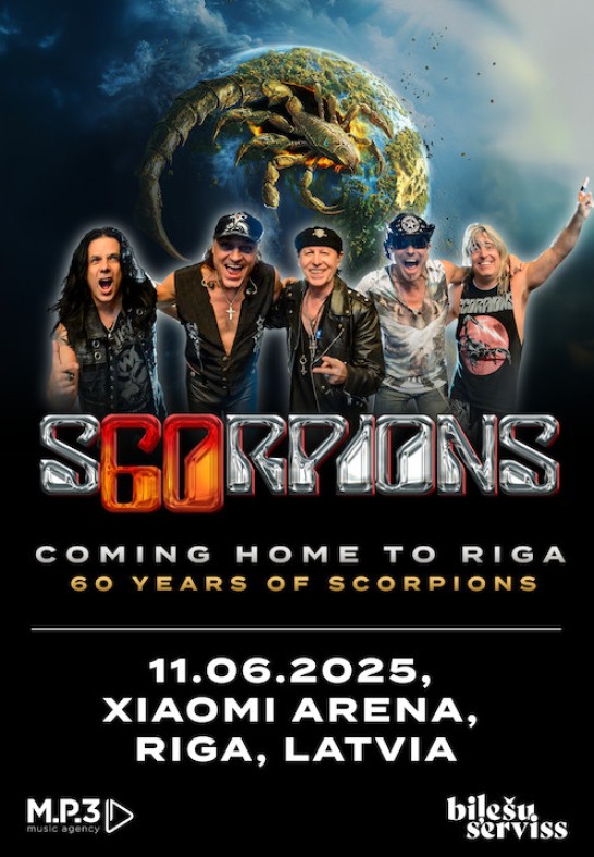 Scorpions - Coming Home to Riga 60 Years of the Scorpions