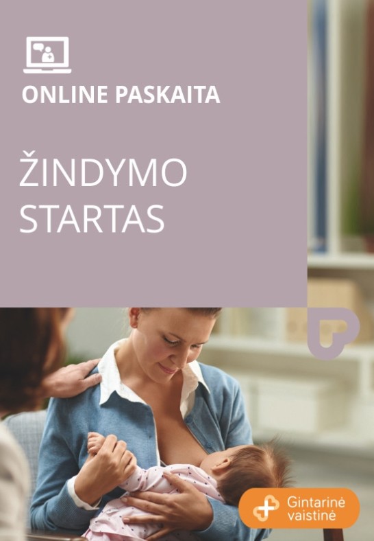 Web seminaras ''Žindymo startas''