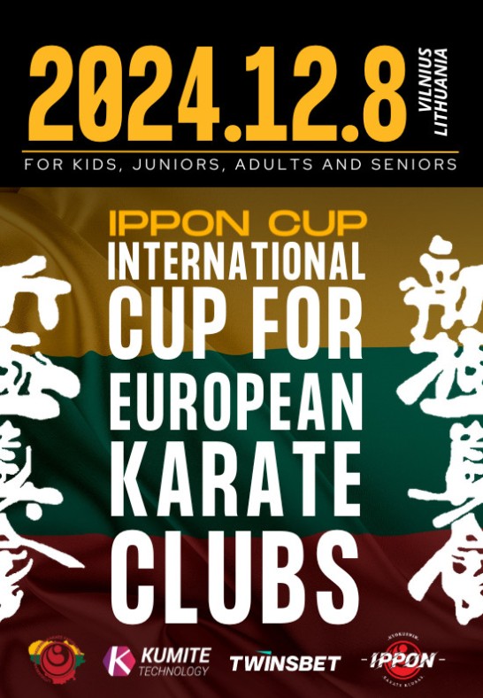 IPPON CUP 2024 International cup for European karate clubs