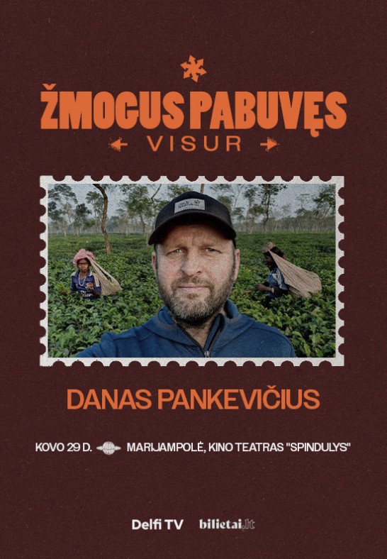 ŽMOGUS PABUVĘS VISUR: Danas Pankevičius | Marijampolė