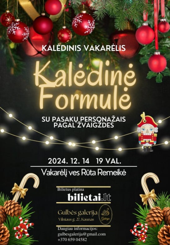 Kalėdinė formulė - vakarėlis