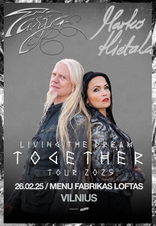 Living The Dream Together Tour 2025: Tarja Turunen & Marko Hietala | Vilnius