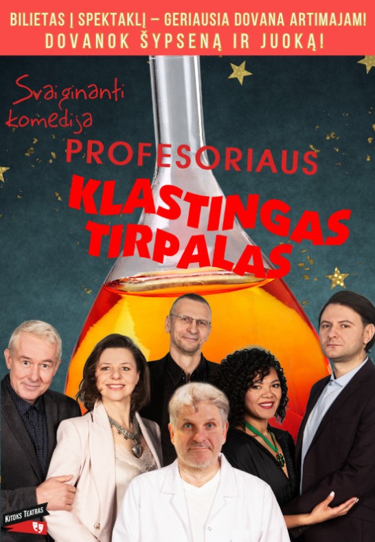 Svaiginanti komedija ''Profesoriaus klastingas tirpalas'' | Josvainiai