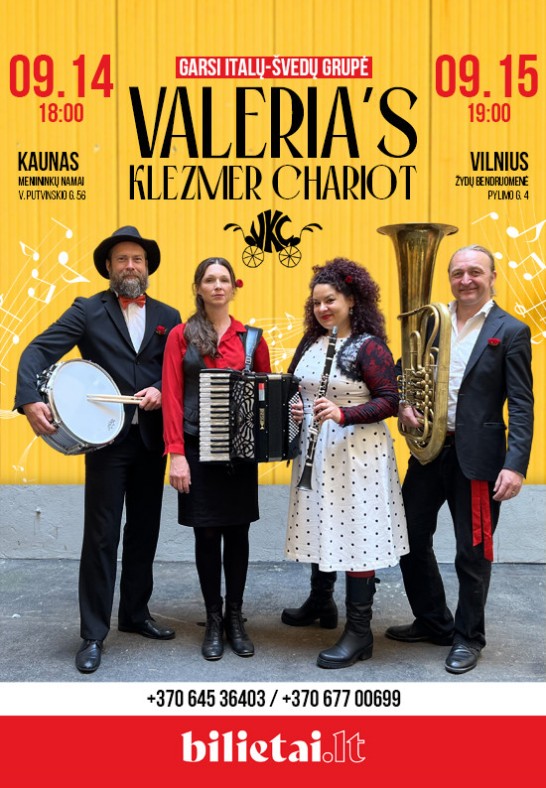 VALERIA'S KLEZMER CHARIOT