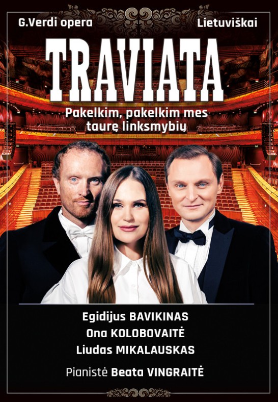 Opera TRAVIATA lietuviškai