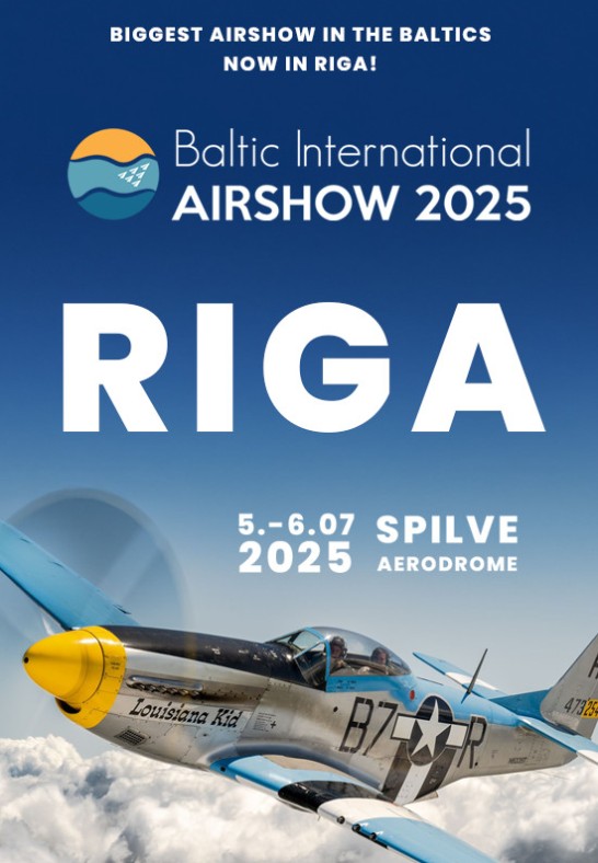 (PERKELTAS) Baltic International Airshow 2025