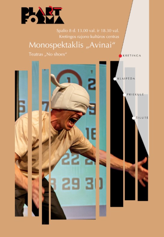 Monospektaklis ''Avinai'' / Teatras ''No shoes'' (Lietuva) | Kretinga