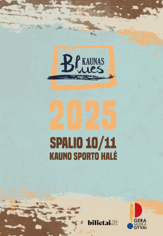 Festivalis Kaunas Blues 2025: ABONEMENTAS