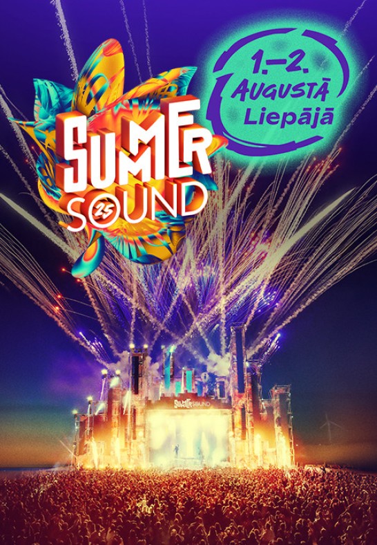 2 dienu biļete + telts vieta (2 day ticket + camping) - Summer Sound 2025