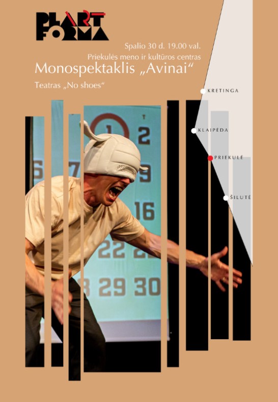 Monospektaklis ''Avinai'' / Teatras ''No shoes'' (Lietuva) | Priekulė