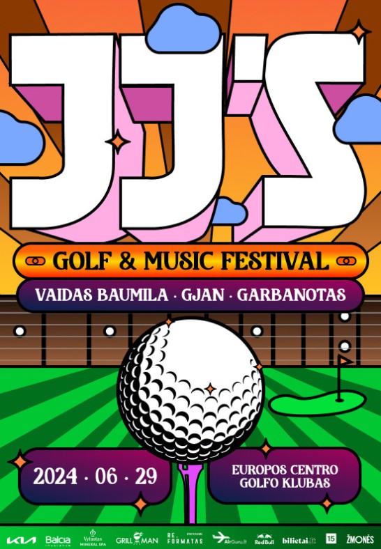 JJ's Golf & Music Festival | Vaidas Baumila, GJan, Garbanotas