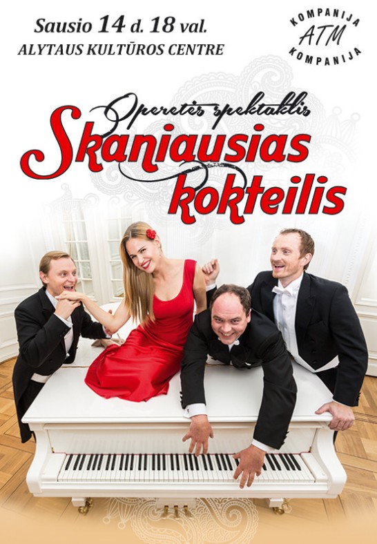 Operetės spektaklis SKANIAUSIAS KOKTEILIS