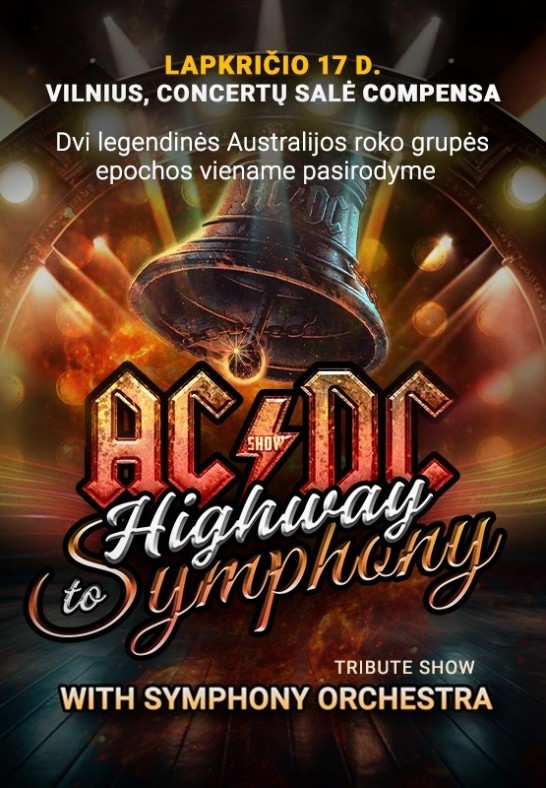 (Vilnius) AC/DC Tribute Show «Highway To Symphony» with Symphony Orchestra