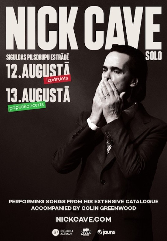 Nick Cave Solo | Accompanied by Colin Greenwood GA