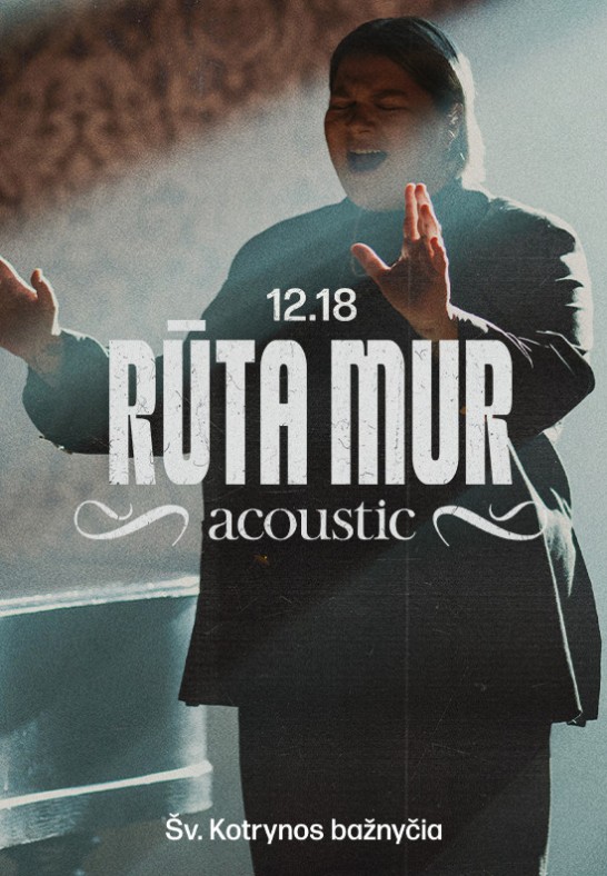 RŪTA MUR | acoustic | Šv. Kotrynos bažnyčia