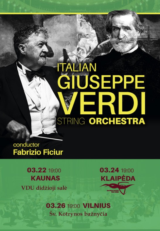 Italian Giuseppe Verdi String Orchestra | Kaunas