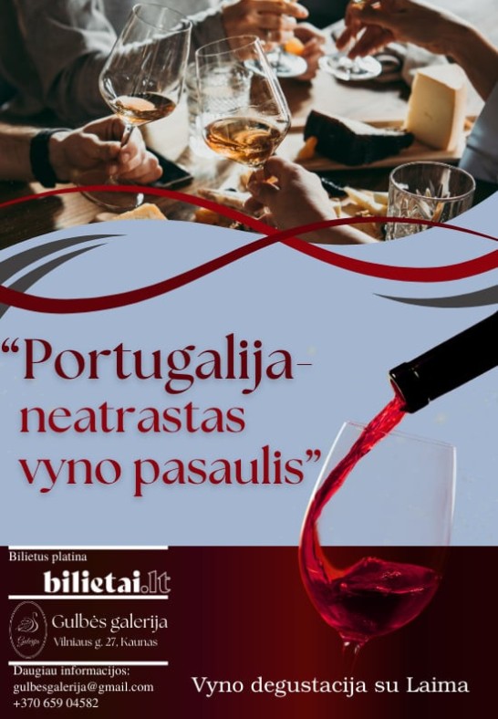 Portugalija - neatrastas vyno pasaulis Vyno degustacija