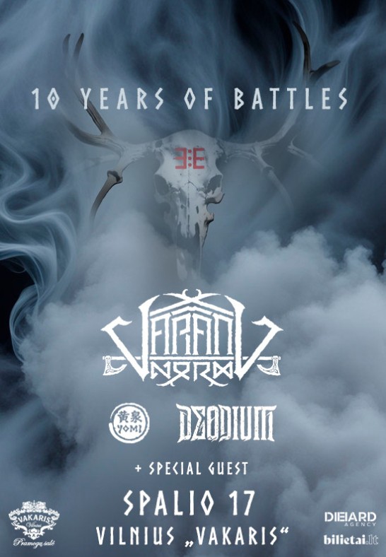 VARANG NORD, DEODIUM, YOMI - 10 Years Of Battles Tour 2024 - Vilnius