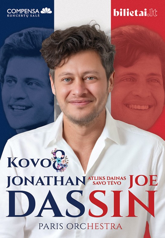 Jonathan Dassin atliks dainas savo tėvo Joe Dassin