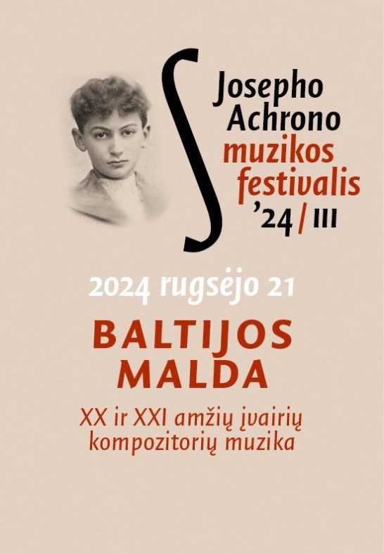 ''Baltijos malda'': Choras ''Jauna muzika'', Dalia Dėdinskaitė (smuikas), Gleb Pyšniak (violončelė), Vaclovas Augustinas (dirigentas)