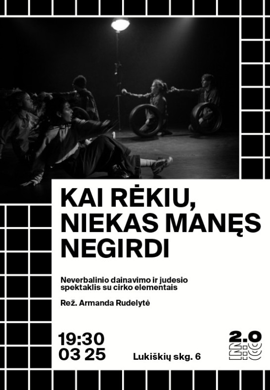 Kai rėkiu, niekas manęs negirdi - Lukiškių kalėjimas 2.0 - (rež. Armanda Rudelytė)