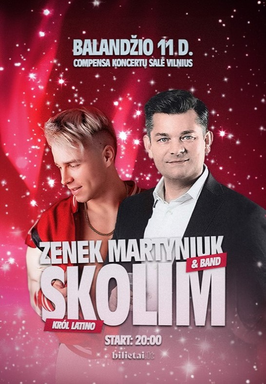 ZENEK MARTYNIUK ir grupė Akcent | SKOLIM King of Latino