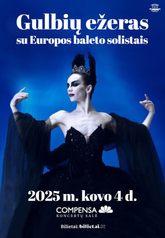 Gulbių ežeras - su Europos baleto solistais | Vilnius