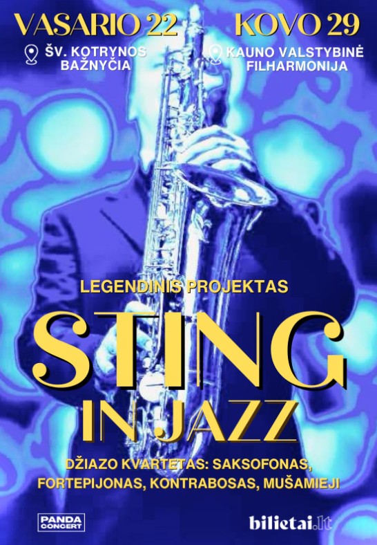 STING in Jazz | Legendinio Stingo dainos džiaze*