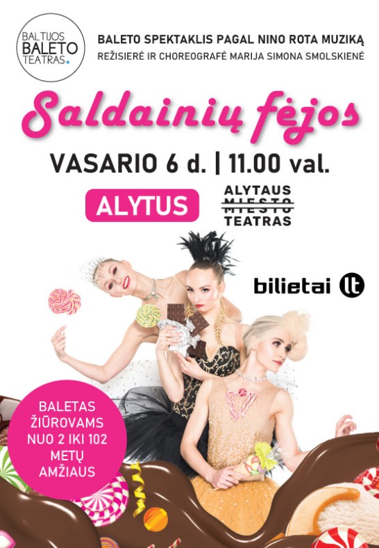 Baletas vaikams ''SALDAINIŲ FĖJOS'' (Alytus)