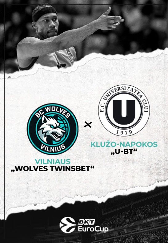 Europos taurės atkrintamosios: ''Wolves Twinsbet'' - ''U-BT''