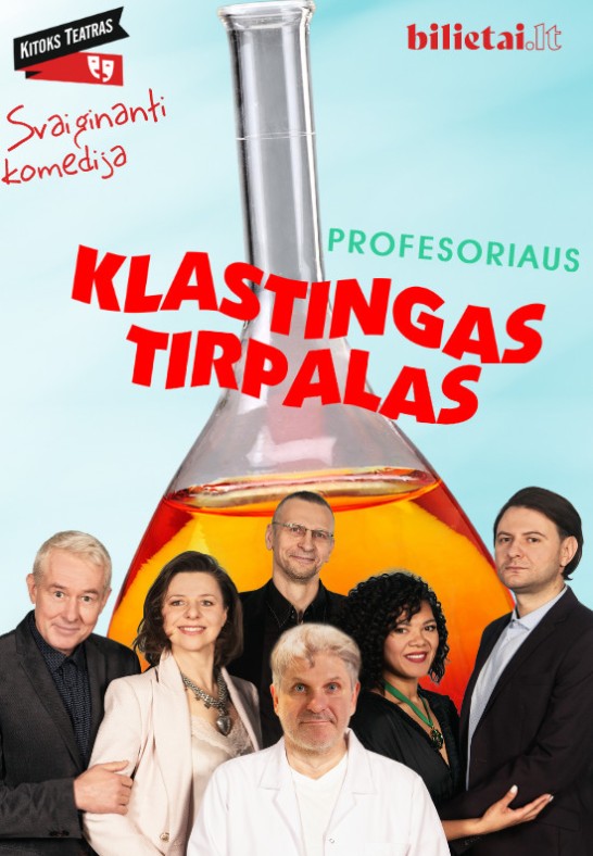 Svaiginanti komedija ''Profesoriaus klastingas tirpalas'' | Kaunas